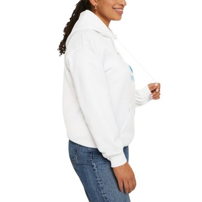 Keep Connect Unisex Heavy Blend™ Hooded Sweatshirt - White - Image 11