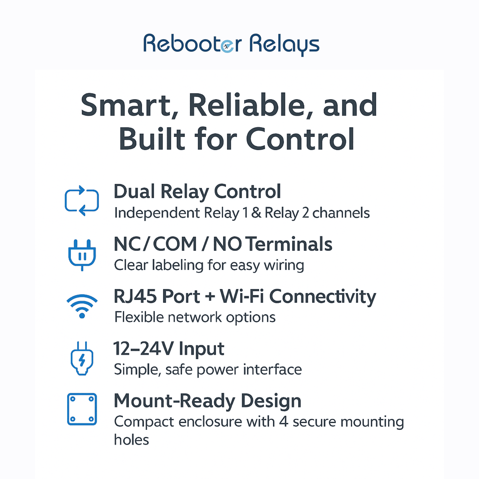 Keep Connect – Rebooter Relays (2-Channel Relay Board) - Image 2